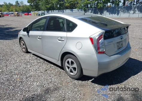 2013 Toyota Prius Two from USA, damaged, VIN JTDKN3DU7D0348425